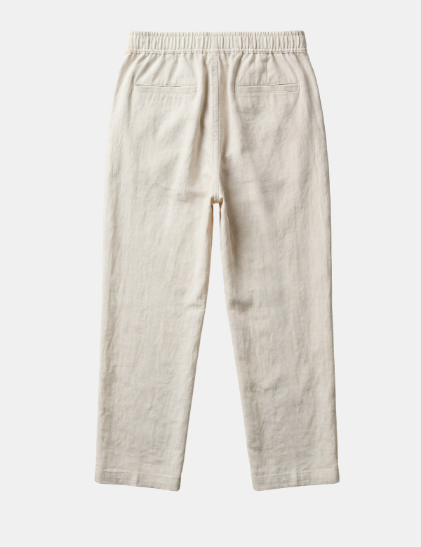 Burbank Pant - Natural Linen – Mr Simple