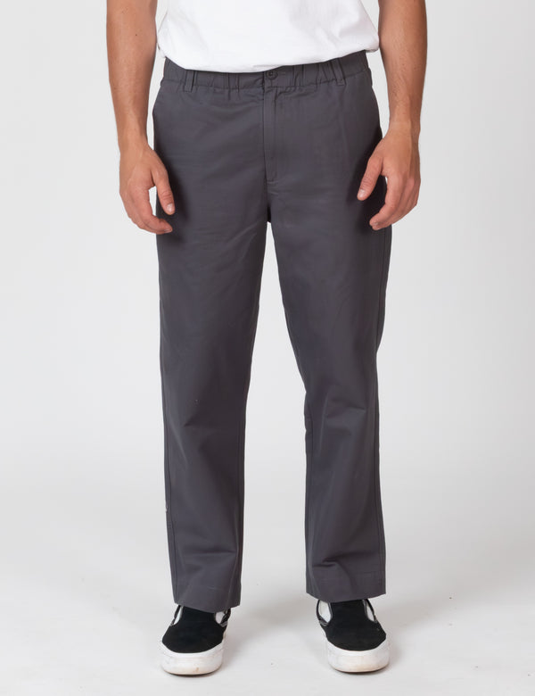Chad Straight Leg Pant - Charcoal – Mr Simple