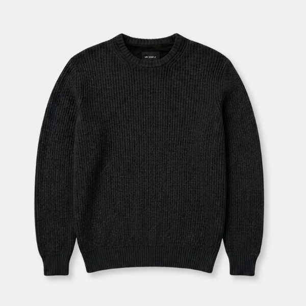 Fisher Relaxed Knit - Black – Mr Simple
