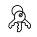 Mr Simple Key Clip icon